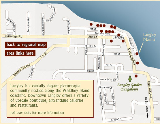 Langley, Washington neighborhood map